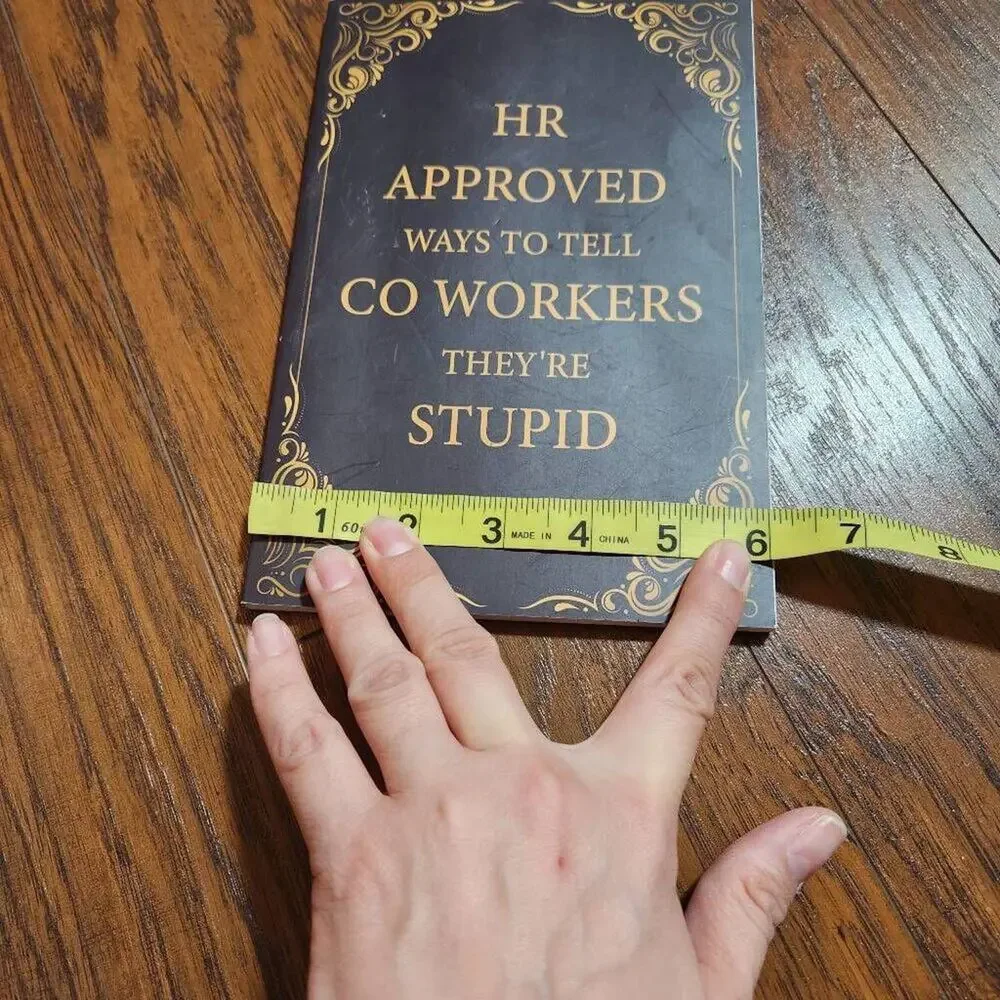 3 hilarious lined notebooks for work